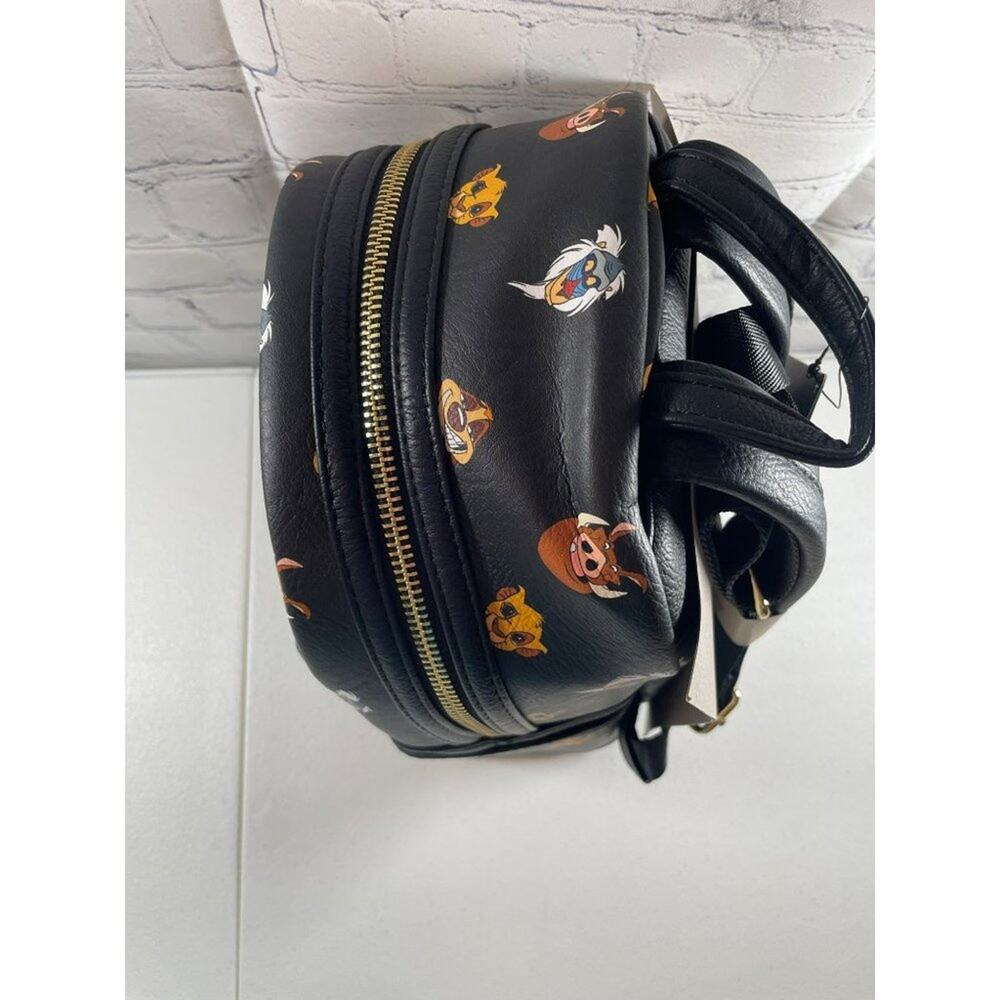 Loungefly Disney NWT The Lion King Black Mini Backpack RARE - Picture 4 of 12